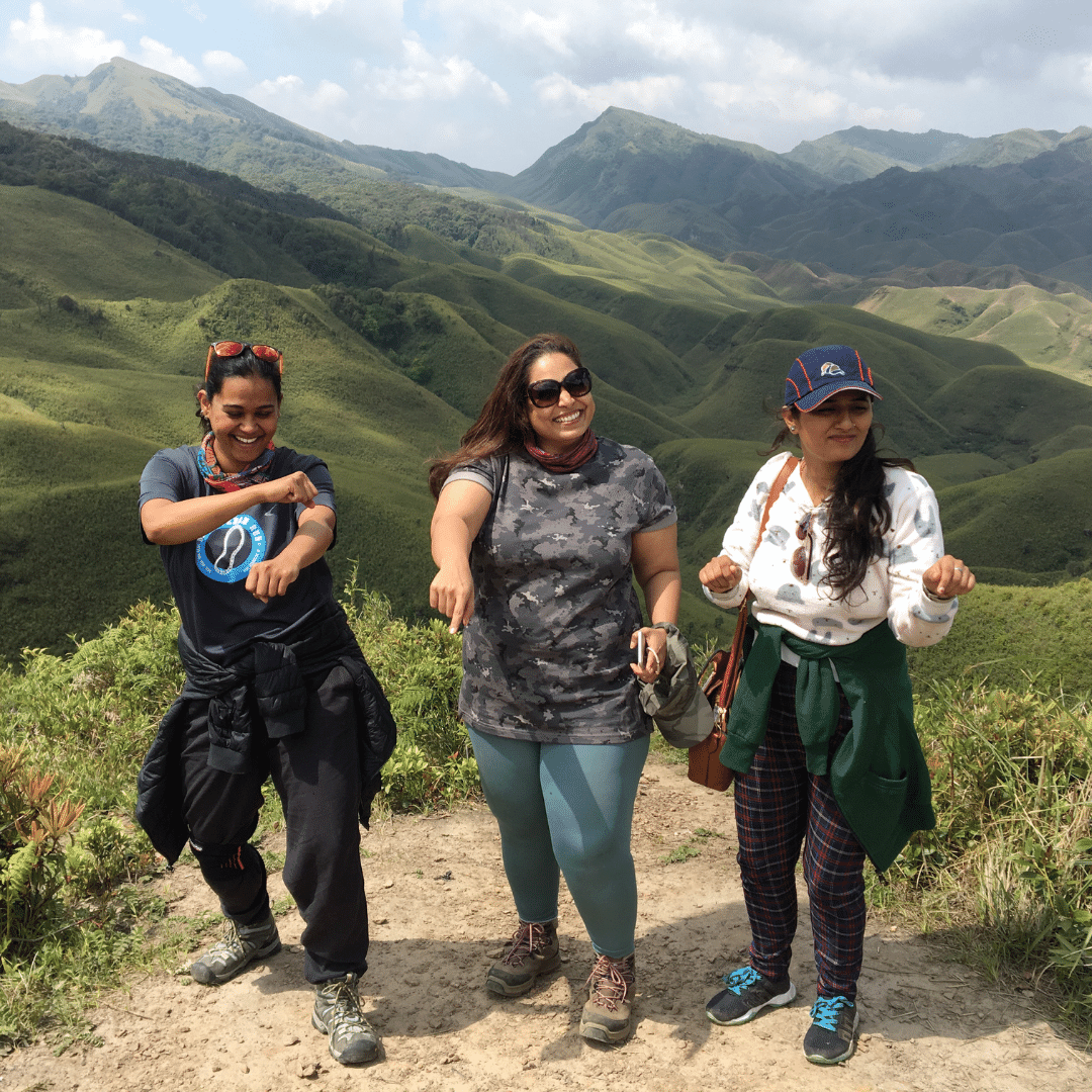 Our Happy customers at Dzukou Valley